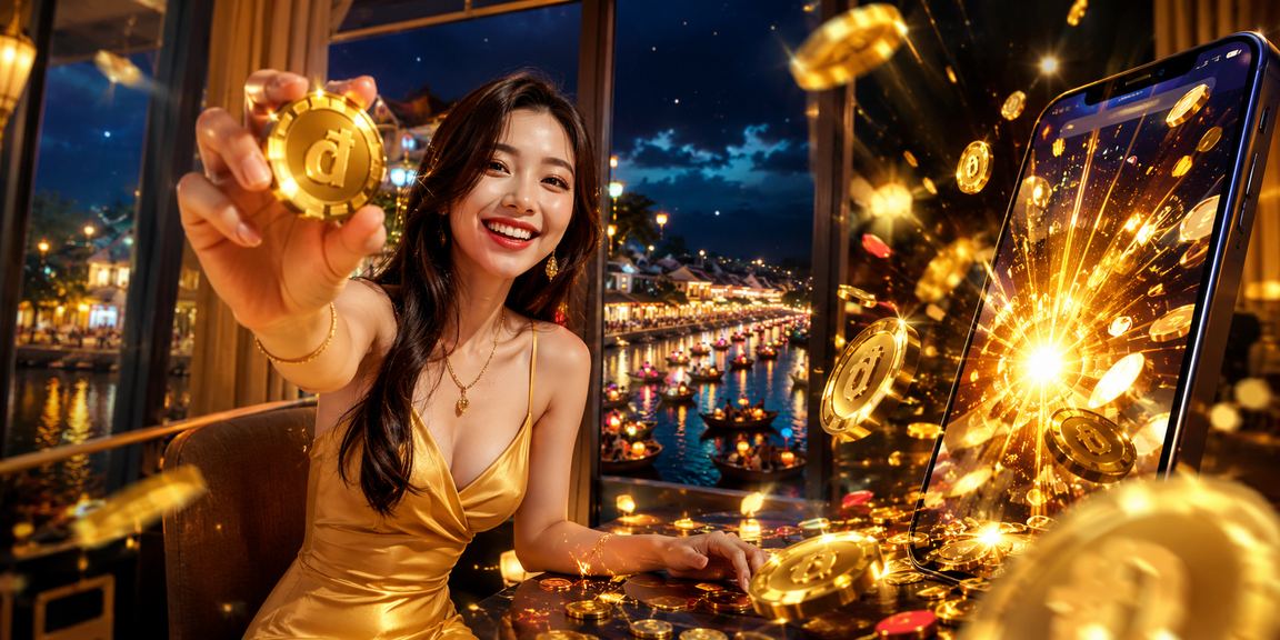 Người dùng di động tại Hội An chuẩn bị tạo tài khoản giải trí trực tuyến