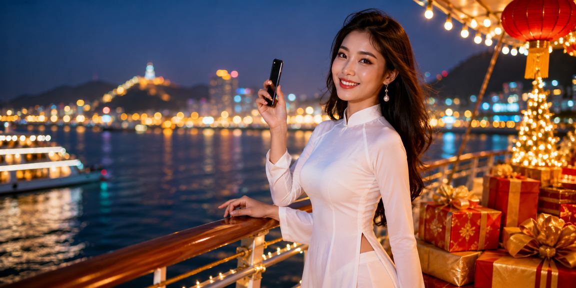 Người dùng Vũng Tàu mở điện thoại để theo dõi thể thao và thanh toán VND